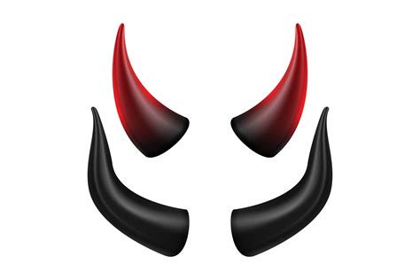 Devil Horn Template